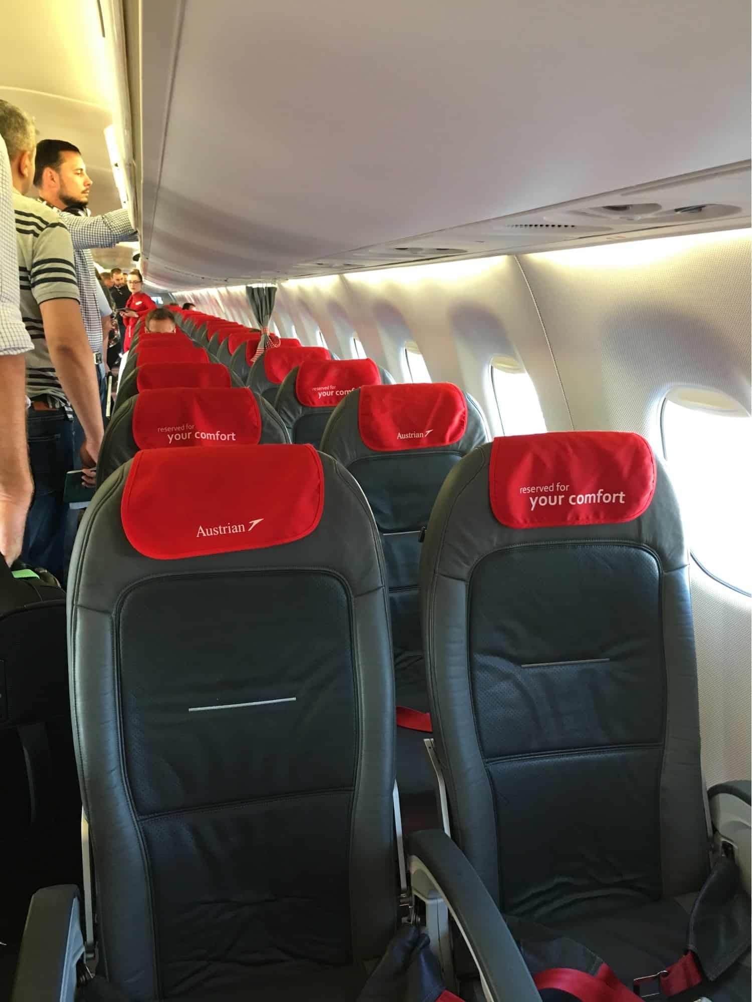 austrian airlines business class baggage