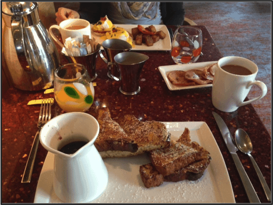 Fairmont Battery Wharf Breakfast
