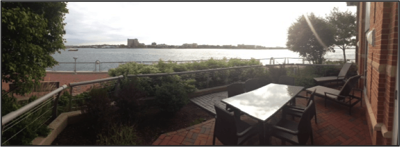 Fairmont Battery Wharf Private Terrace