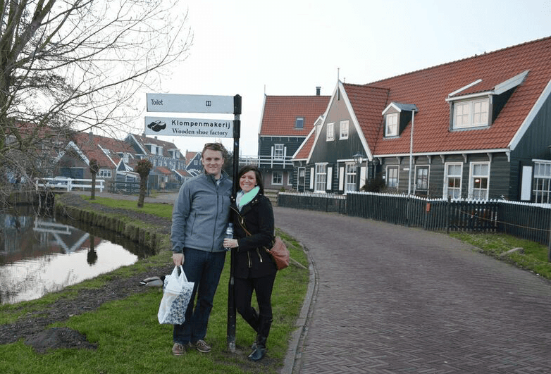 Bryce and Alexandra in Amsterdam