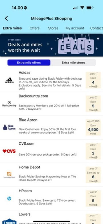 MileagePlus Shopping