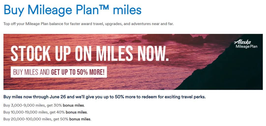 Buy Mileage Plan miles