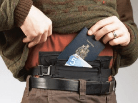 10xTravel Money belt