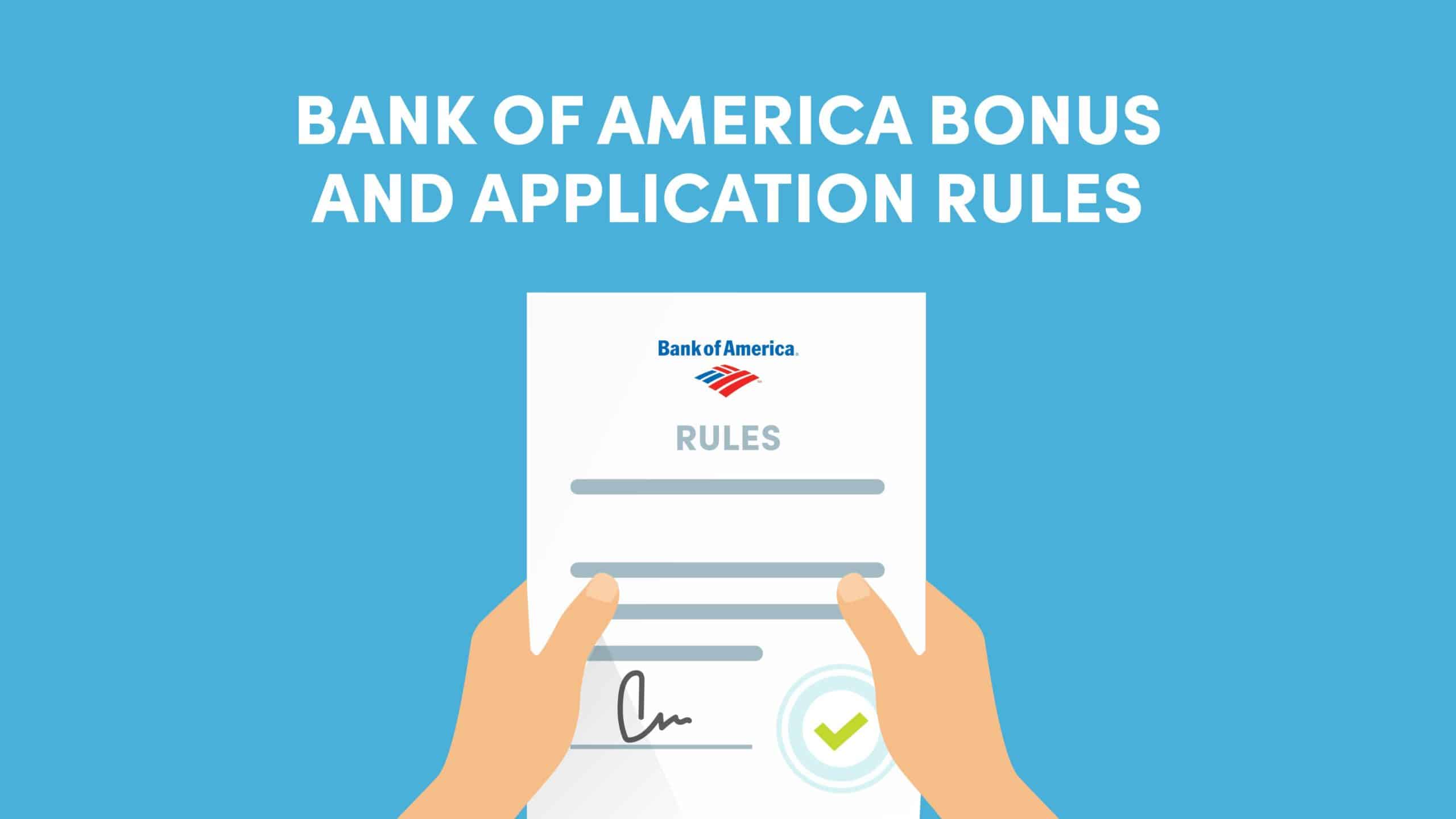 Bank of America Application and Bonus Rules 10xTravel