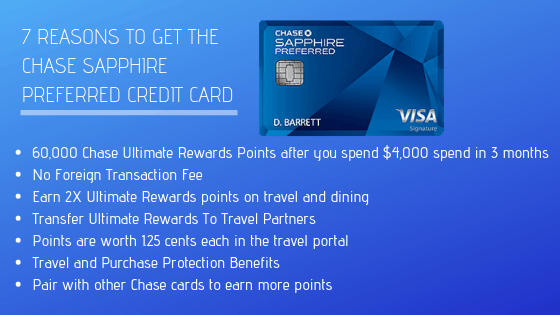 7 Reasons To Get The Chase Sapphire Preferred 10xtravel