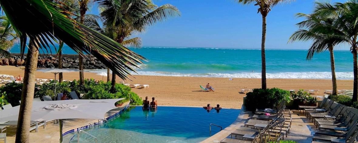 Beachfront of La Concha Renaissance San Juan Resort | Marriott Rewards Premier Plus credit card Beachfront of La Concha Renaissance San Juan Resort