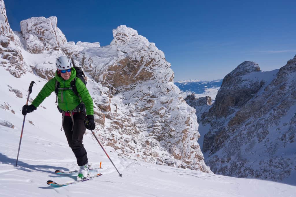 winter skiing in Jackson Hole