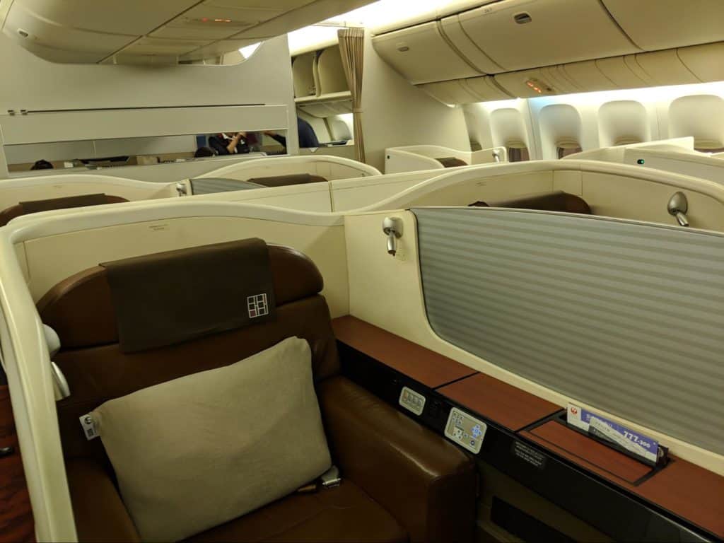 Flight Review: Japan Airlines First Class from Tokyo (NRT) to New York ...