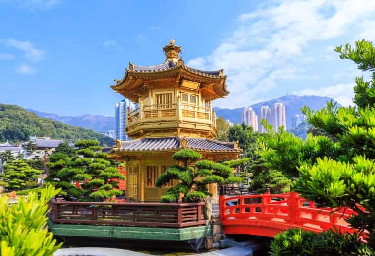 Golden pavilion