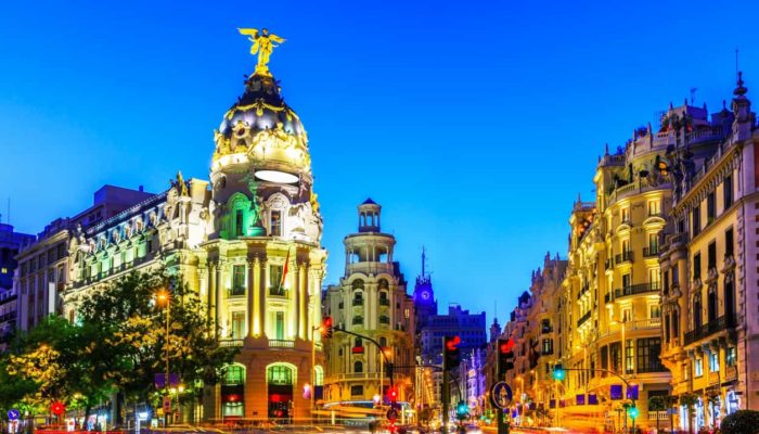 Madrid, Spain. Gran Via