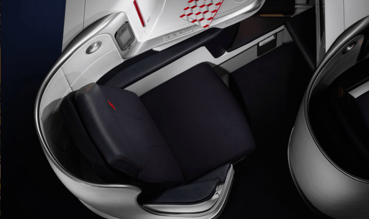 You can enjoy Air France Business Class to India (image courtesy of Air France)