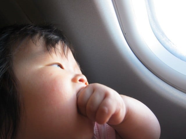lap infant