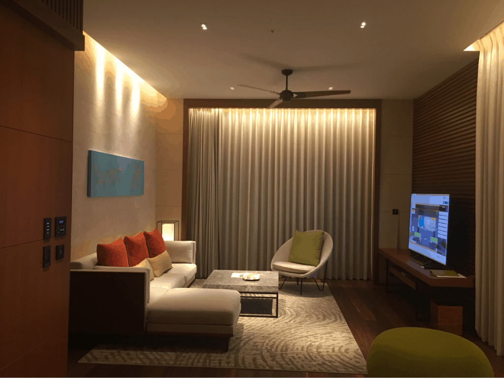 Living Room - Hyatt Regency Seragaki Island, Okinawa, Japan Review