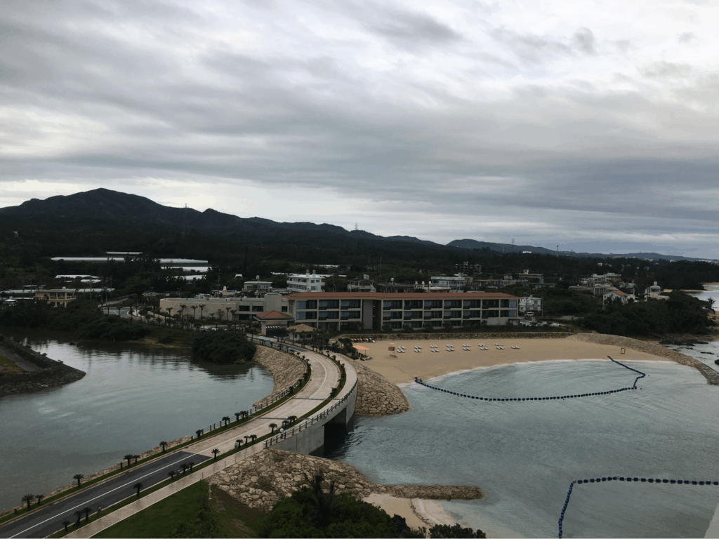 View from the Balcony - Hyatt Regency Seragaki Island, Okinawa, Japan Review