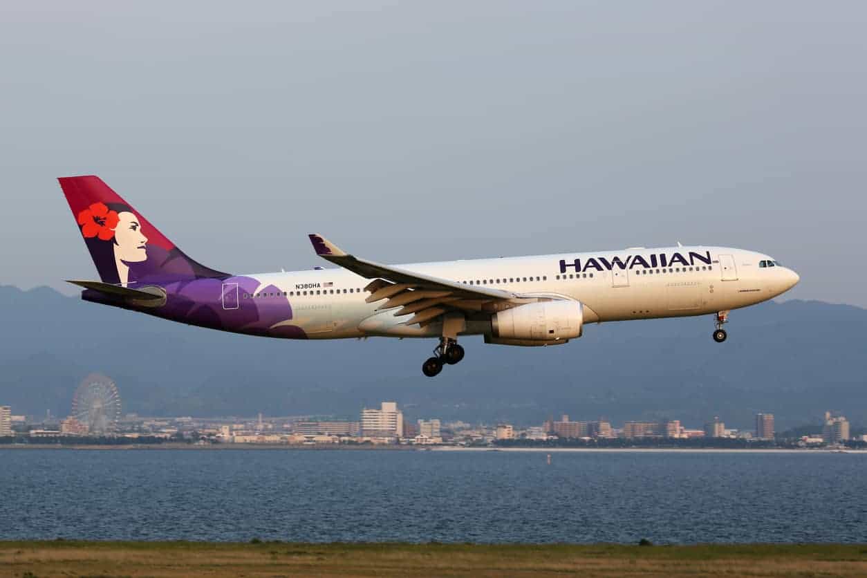 Hawaiian Airlines Airbus A330-200 airplane