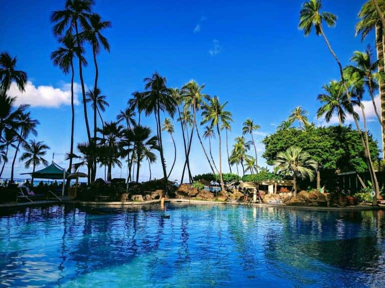 Hilton Hawaiian Village Waikiki Beach Resort - One of five pools