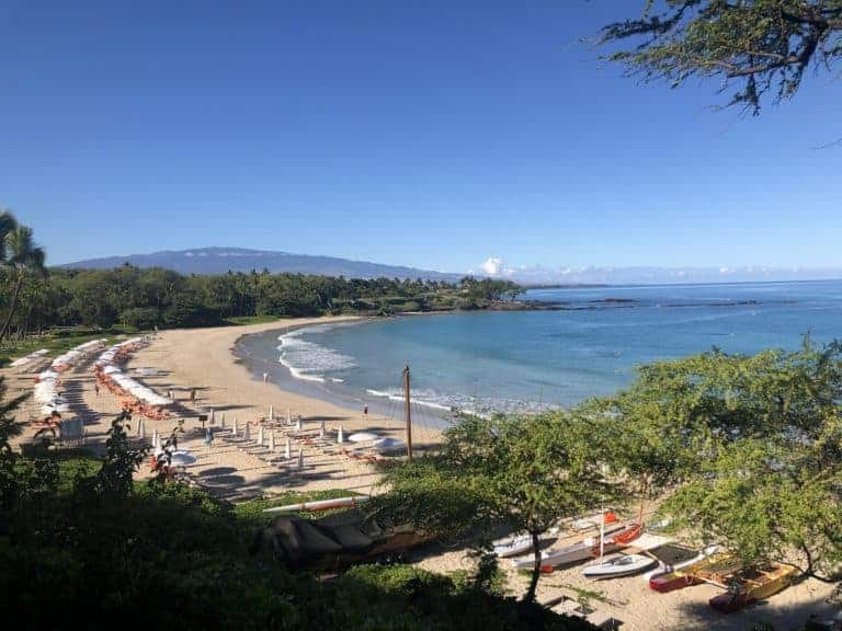 The view every day from breakfast is truly a wonderful way to start your day as you look out at the beach and water.