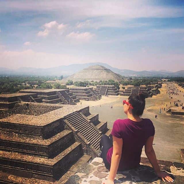 Teotihuacan pyramid