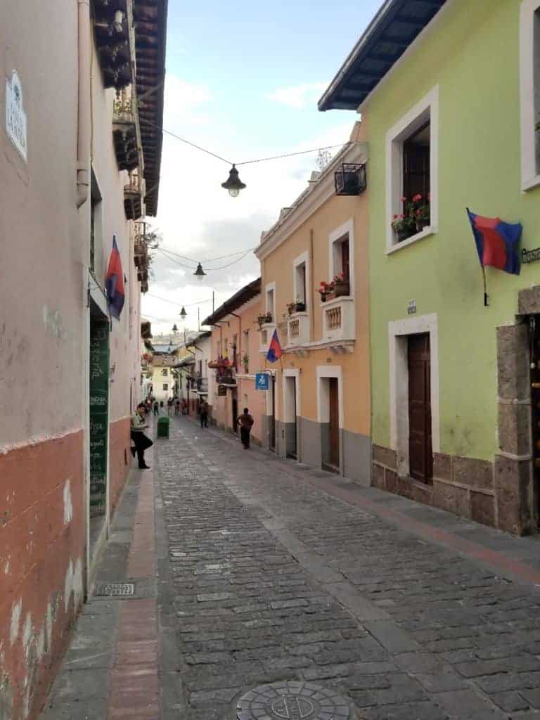 Calle La Ronda in Quito