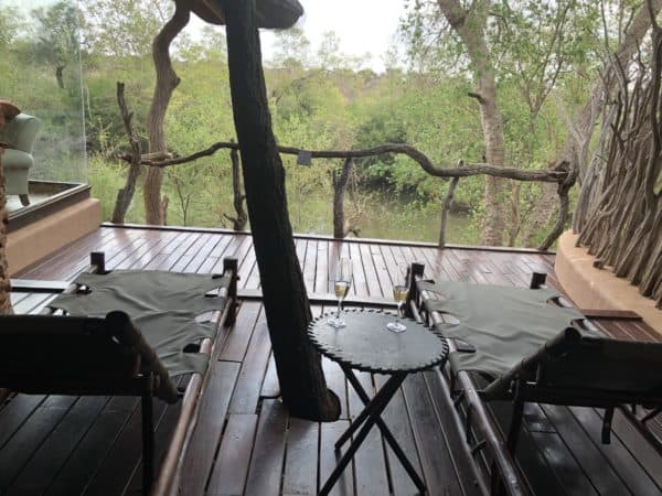 Makanyane Safari Lodge - Outdoor Patio