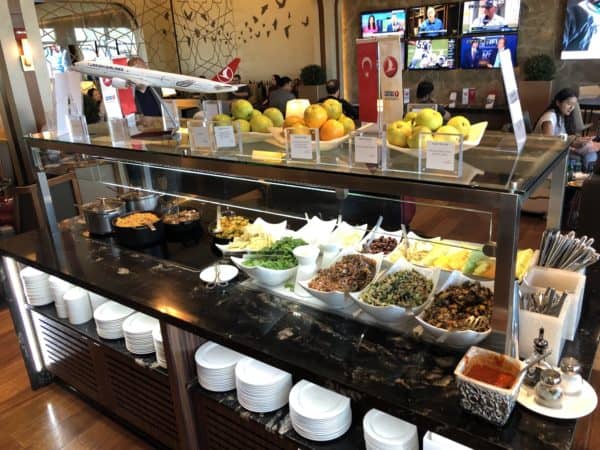 Buffet - Turkish Airlines Lounge Buffet - Turkish Airlines Lounge