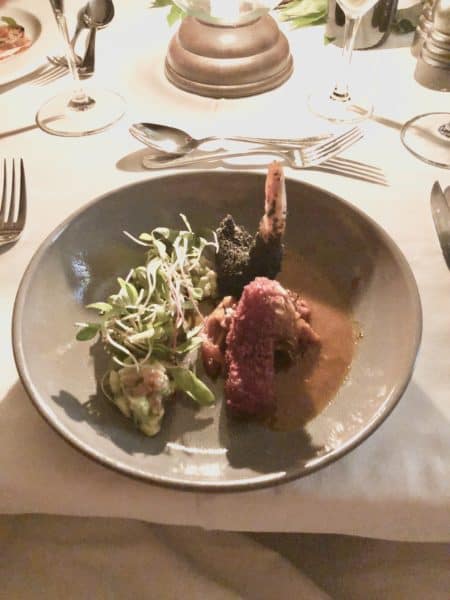 Prawn appetizer - Makanyane Safari Lodge