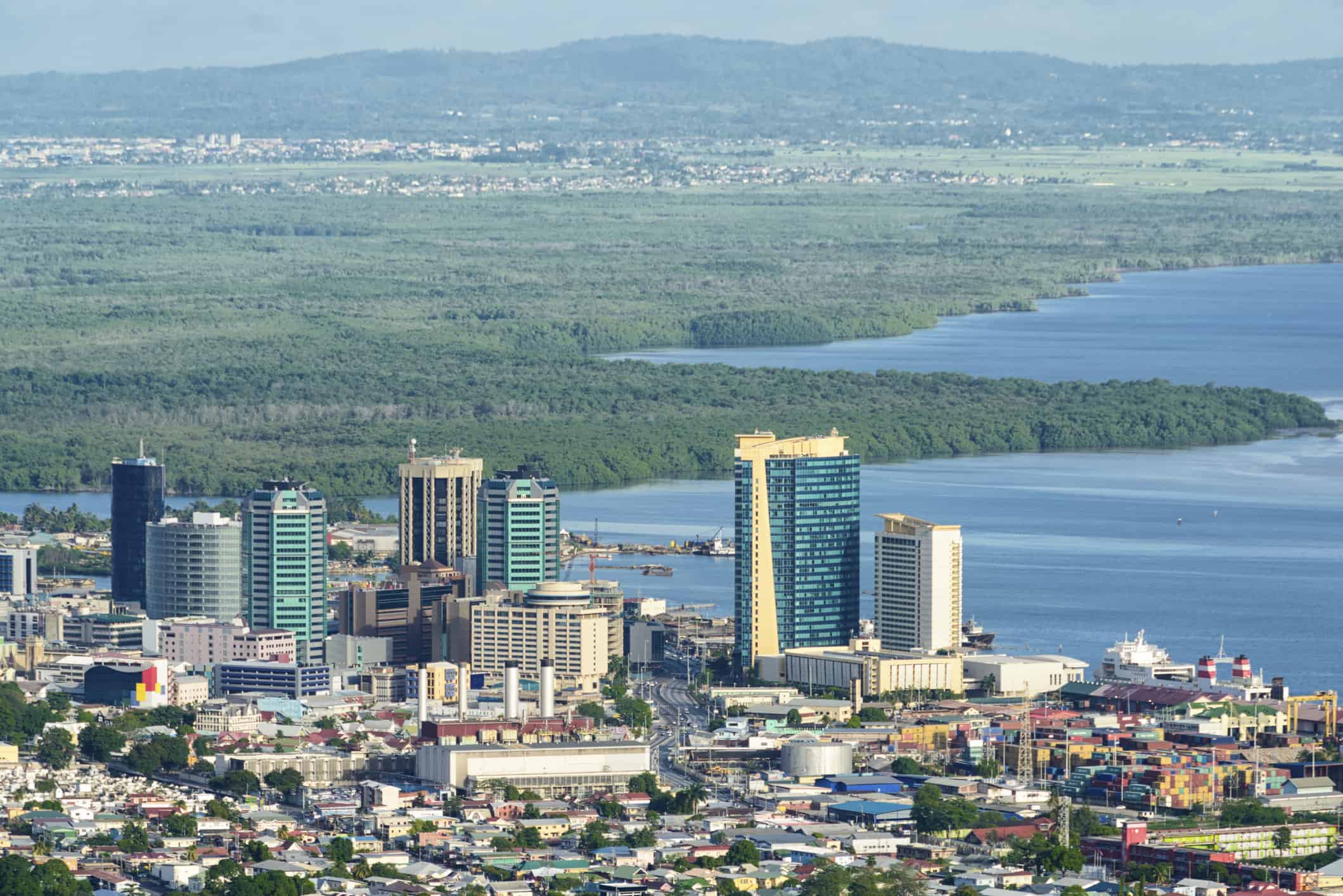 Downtown Port of Spain Caroni Forest