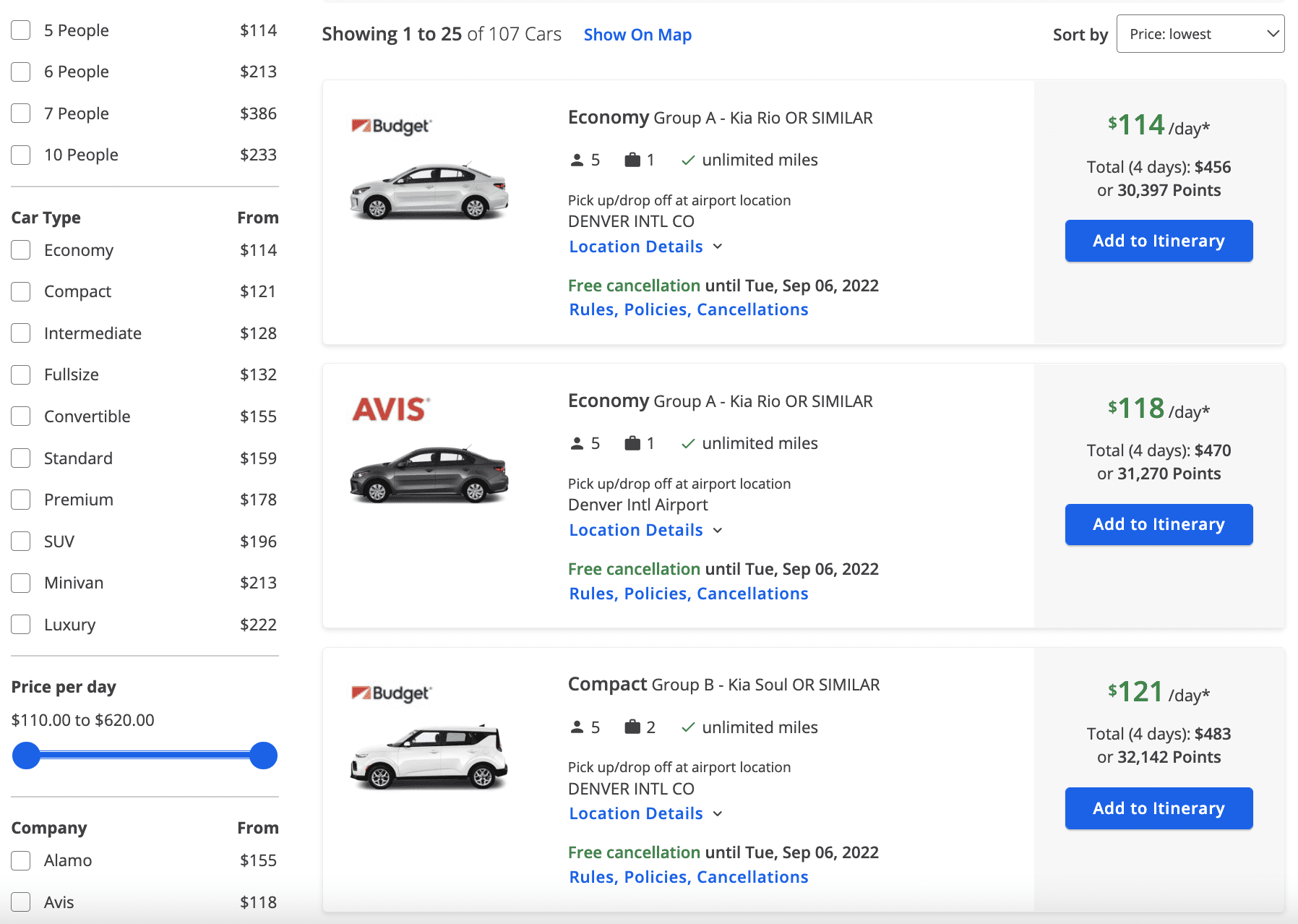 How to Use Chase Travel Portal to Book Travel_Car Rentals