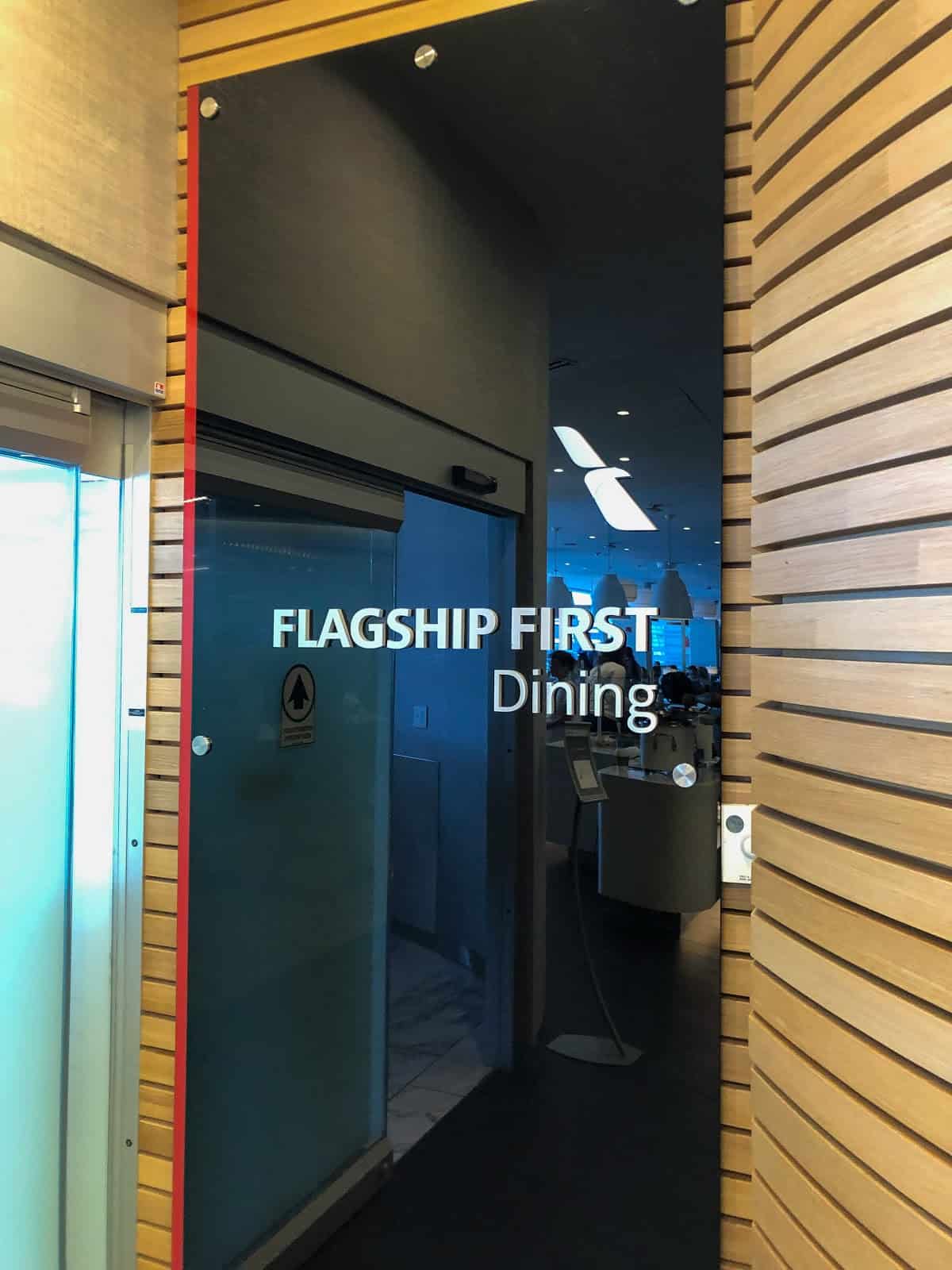 Flagship First Dining