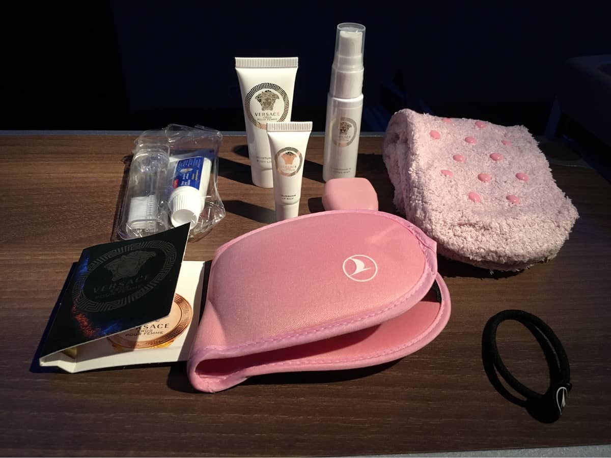 turkish airlines travel kit