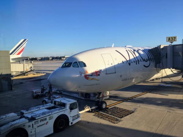 Virgin Atlantic Airbus A330 At Washington Dulles