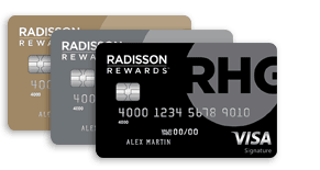 radisson rewards visa cards