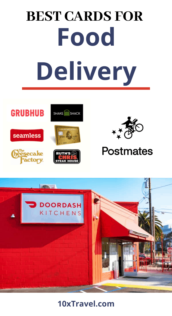 Best Cards for Food Delivery 10xTravel