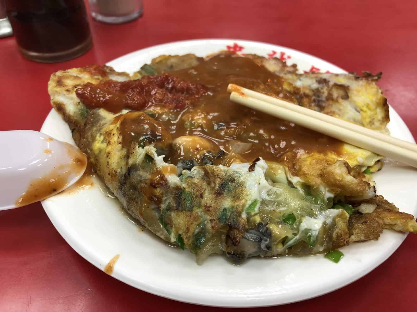 oyster omelette