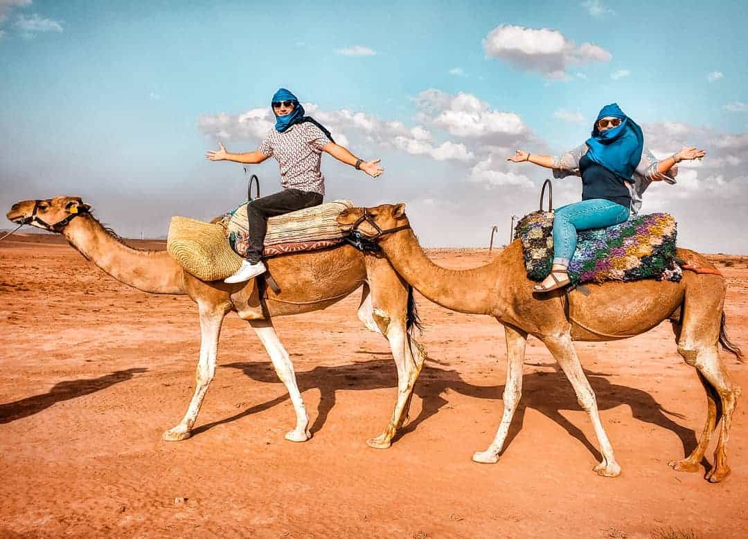 Robert & Amelia in Marrakesh Morocco