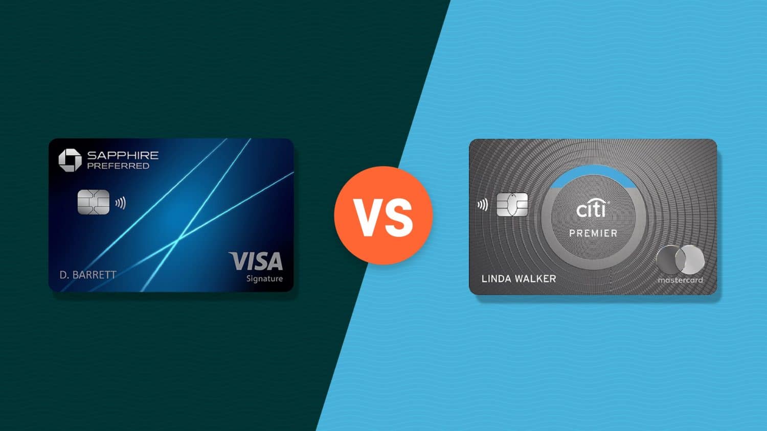 Credit Card Showdown Chase Sapphire Preferred® Card vs Citi Premier