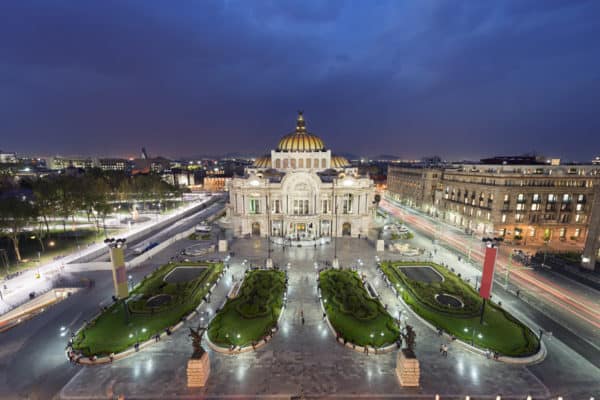 Palacio de Bellas Artes in Mexico City