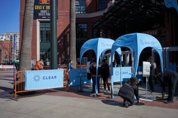 CLEAR security checkpoint