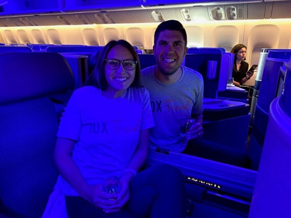 United’s Polaris Business class on a 777-300 from SYD to SFO