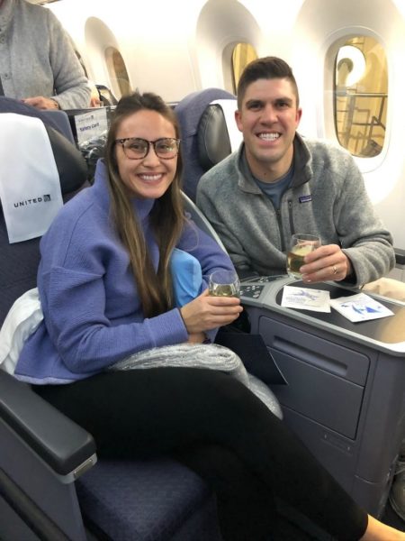 business class flights on United’s 787-9 Dreamliner