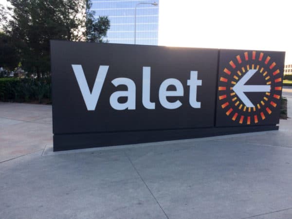 Valet parking