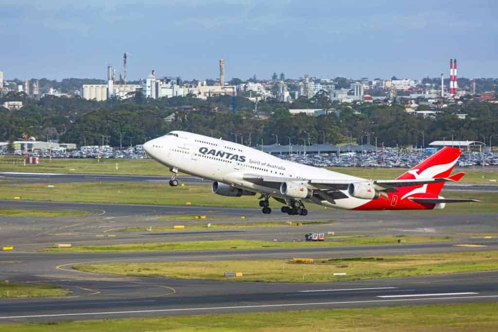 Qantas-at-Sydney-Airport