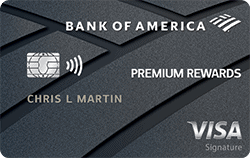 Bank of America Premium Rewards Credit Card Bank of America Premium Rewards Credit Card