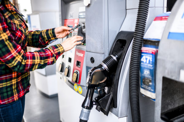 gas station purchases using credit card