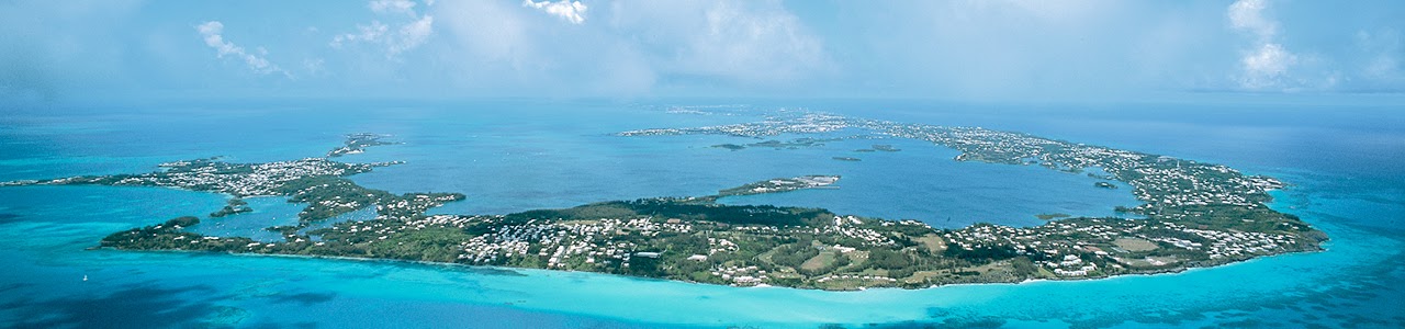 weekend getaways to Bermuda- island aerial