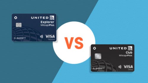 United explorer vs United Club℠ Infinite Card