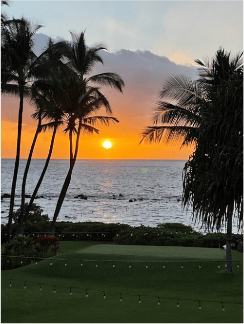 Andaz Maui Resort sunset