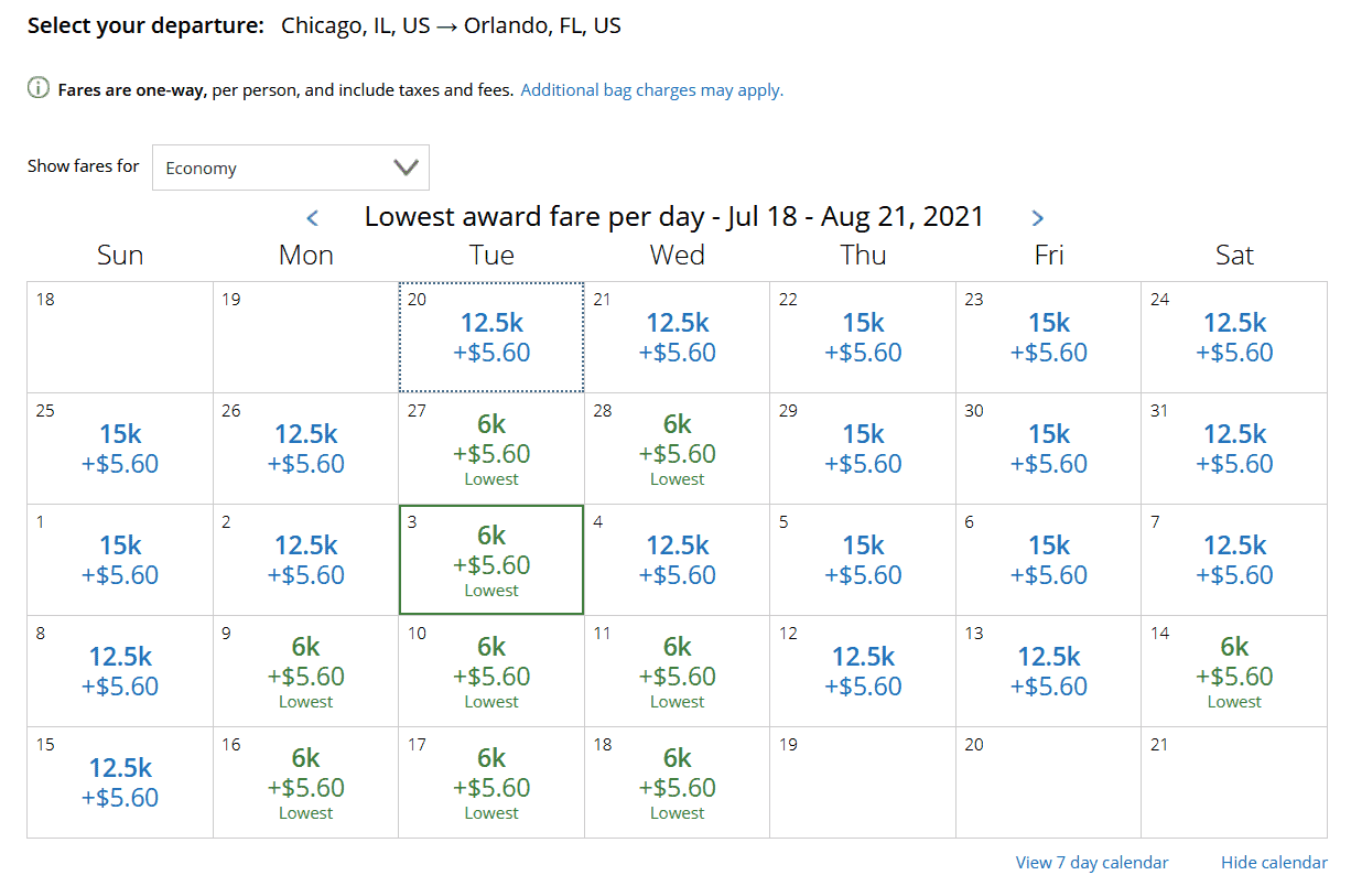 How to Book Award Flights to Orlando with Ultimate Rewards Points-United Airlines