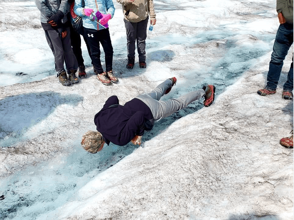 Athabasca Glacier Stream drink