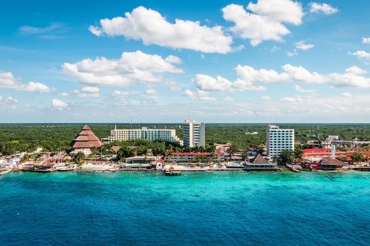 Cozumel Island view